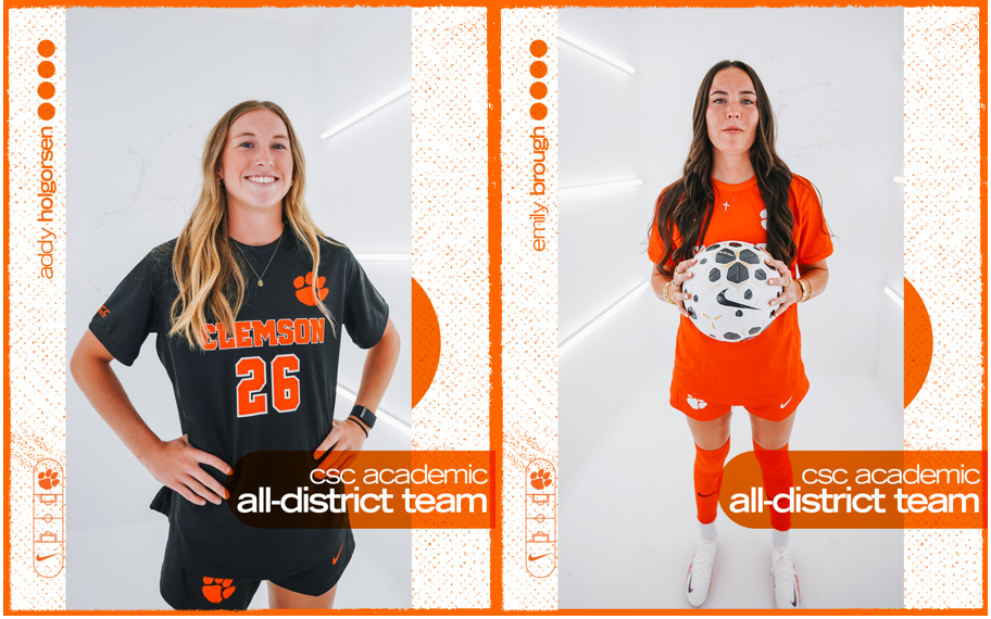 Holgorsen and Brough Receive CSC Academic All-District Team Honors